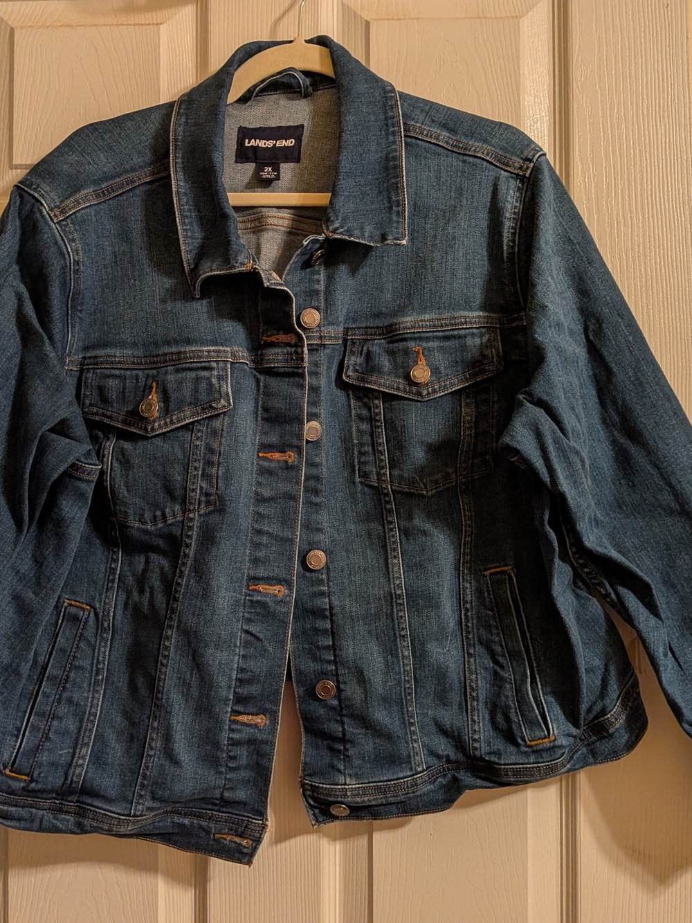 Lands' End Women's 2X Jean Jacket